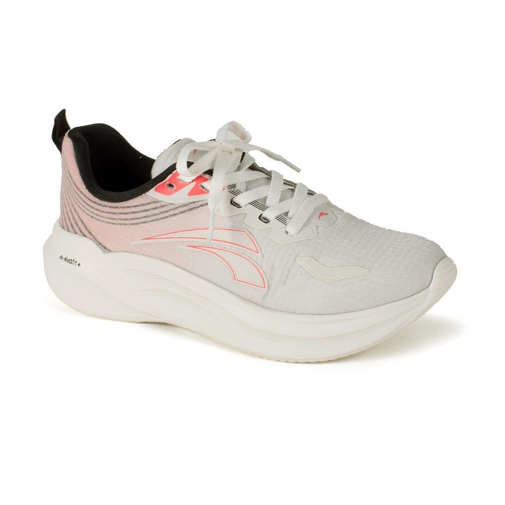 Tênis Kolosh Esportivo Feminino E0564 Branco/Rosa 3