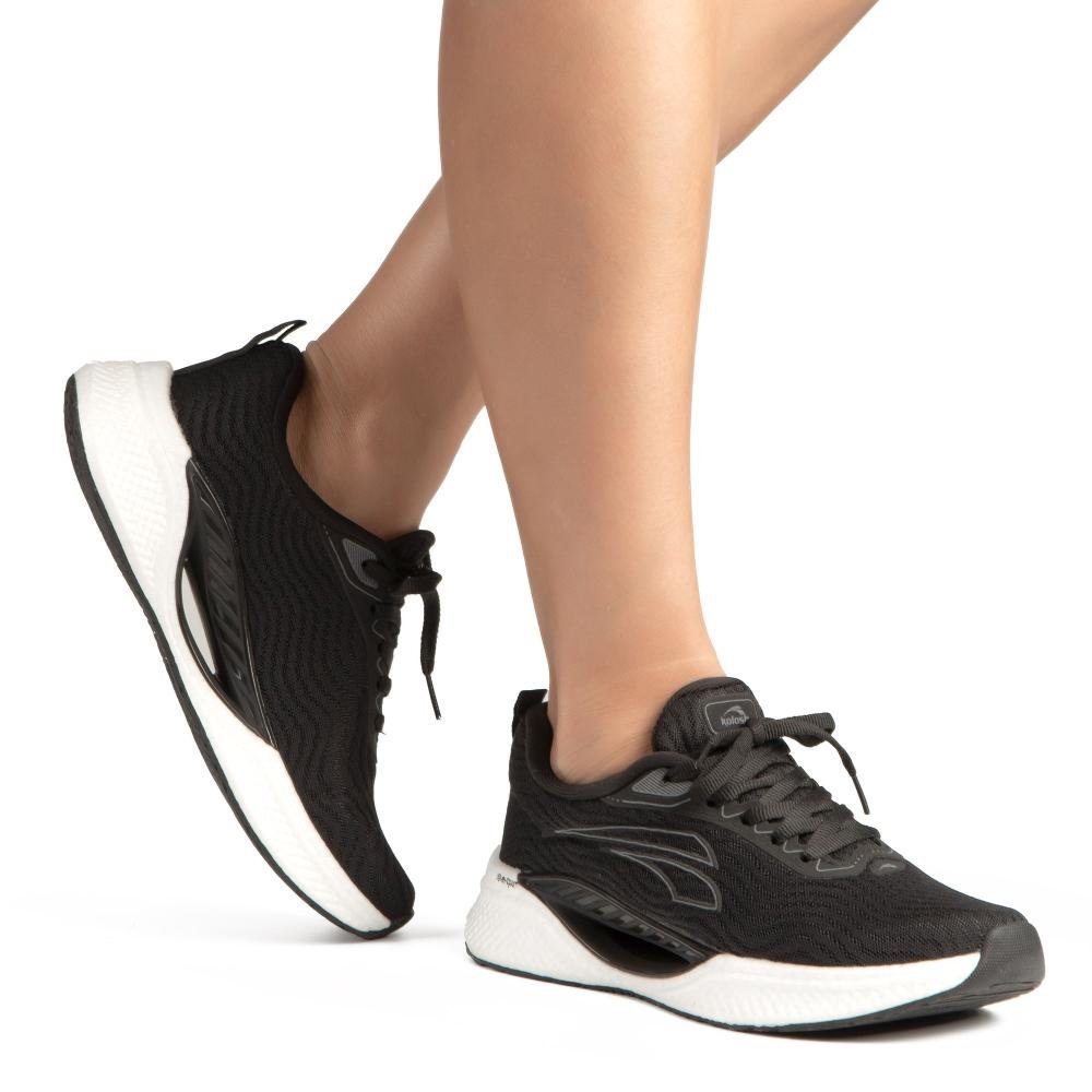 Tênis Kolosh Esportivo Feminino E0270 Preto 2