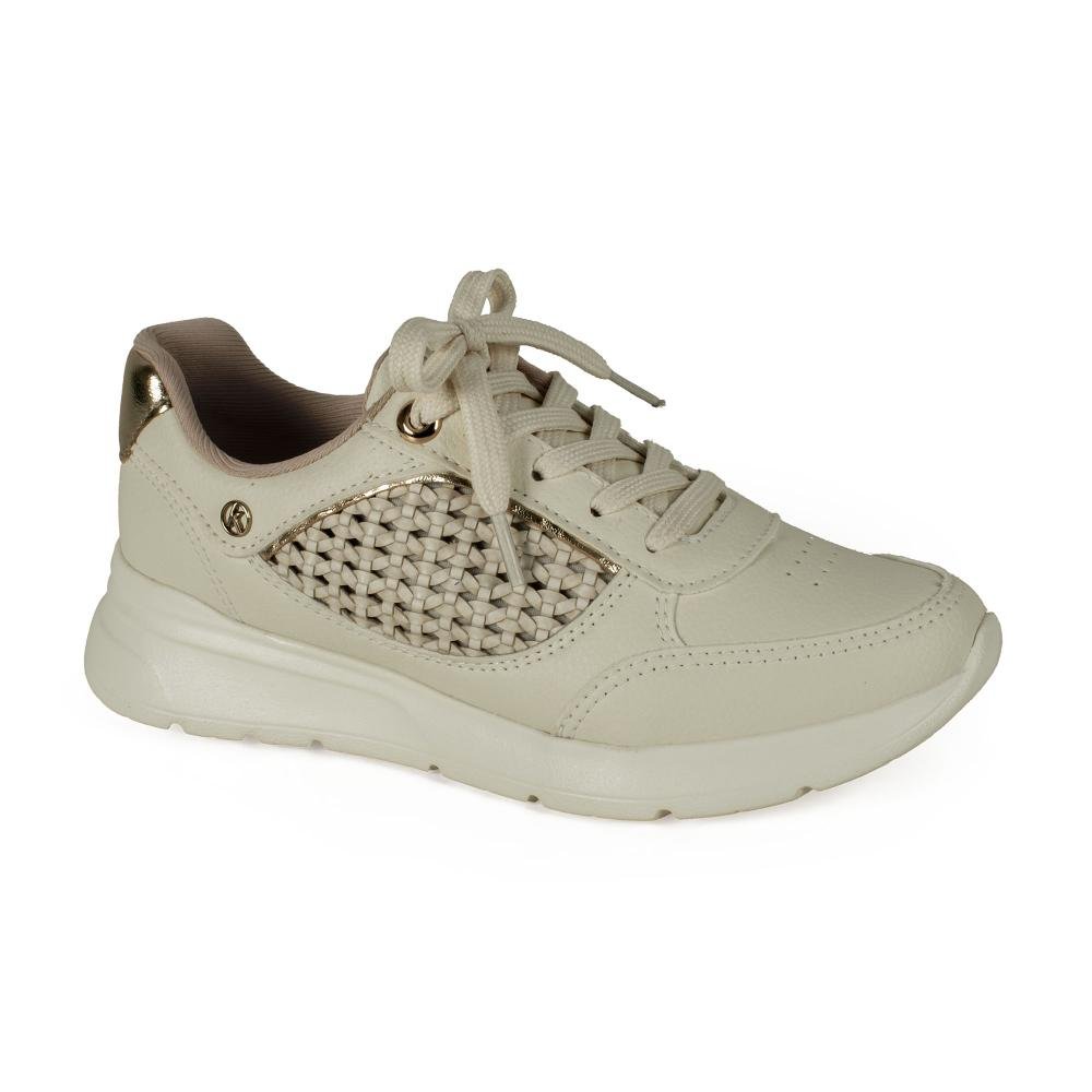 Tênis Kolosh Jogging Feminino C3973 Bege 3