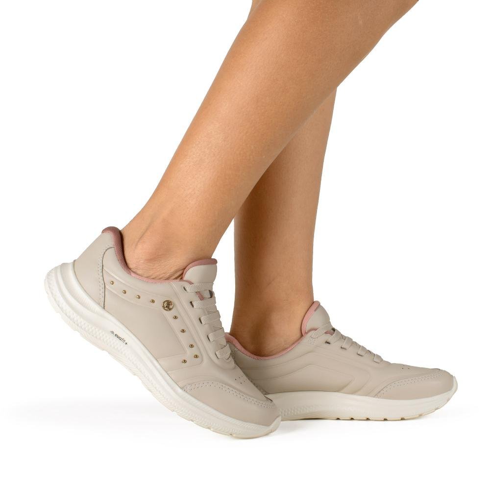 Tênis Kolosh Esportivo Feminino E0296 Bege 2