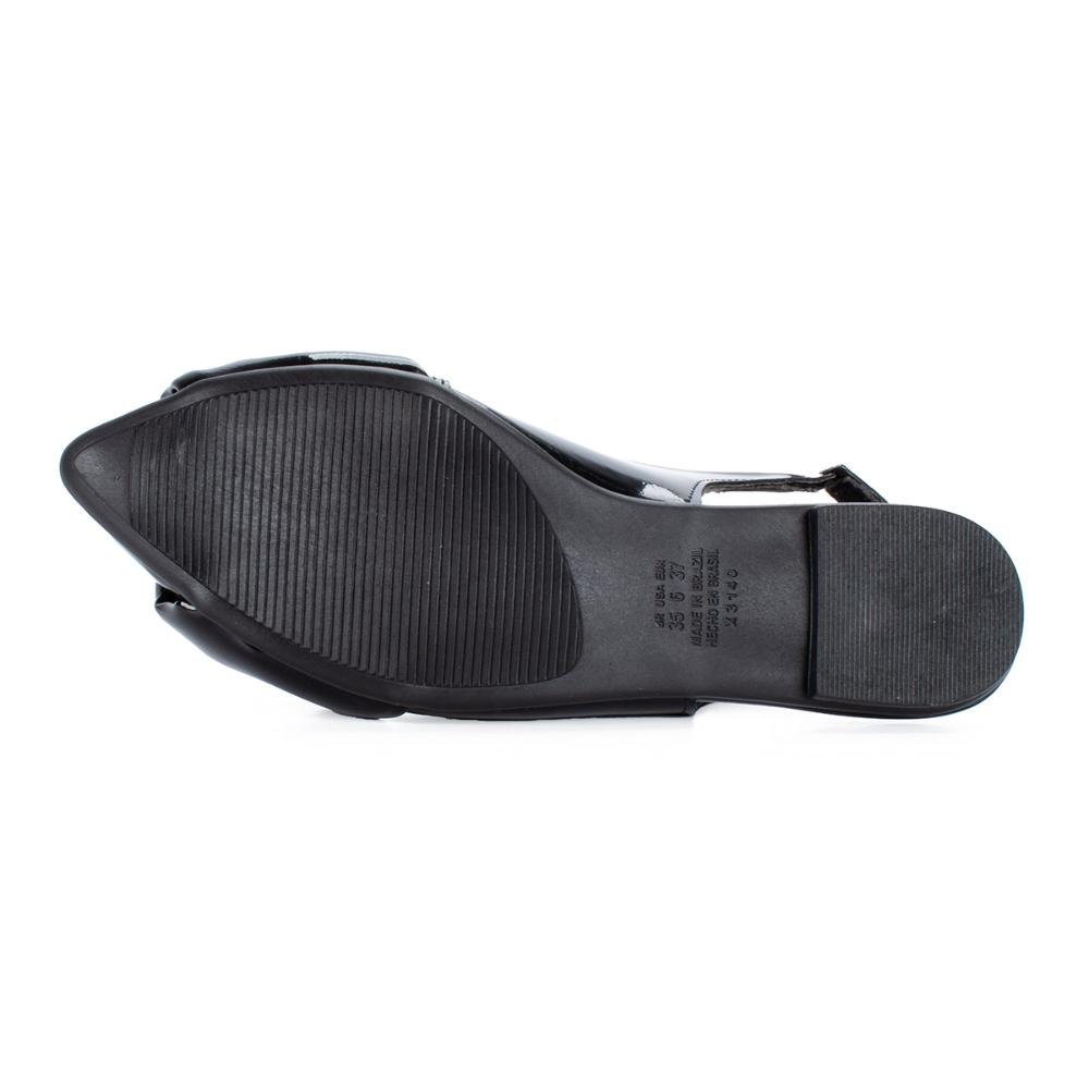 Sapatilha Mississipi Slingback Feminino ME242 Preto 5