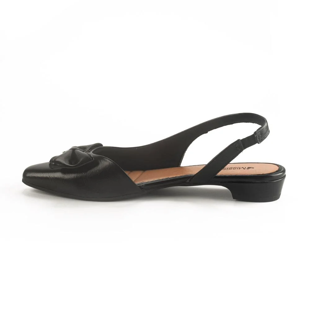 Sapato Mississipi de Salto Baixo Feminino MC173 Preto 3