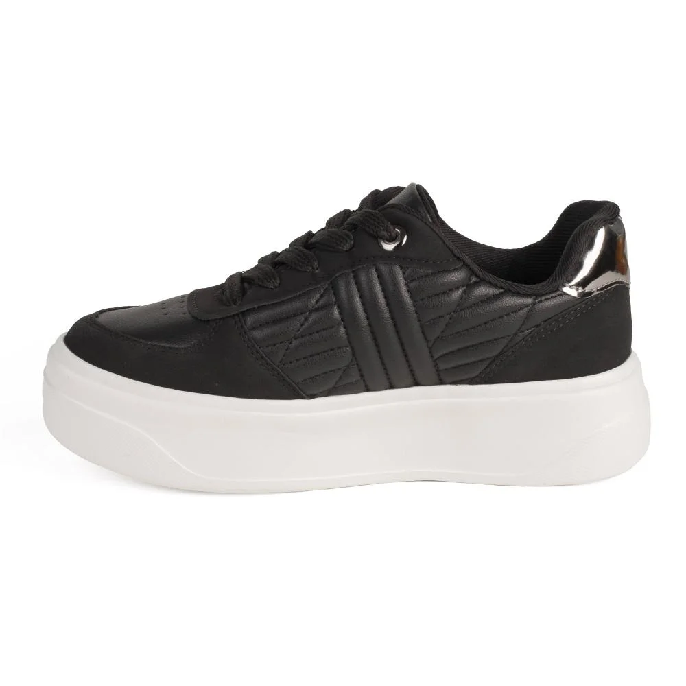 Tênis Dakota Flatform Feminino D0982 Preto 3