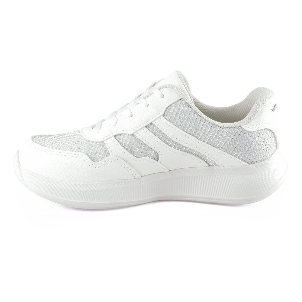 Tênis Mississipi Jogging Feminino J0011 Branco 4