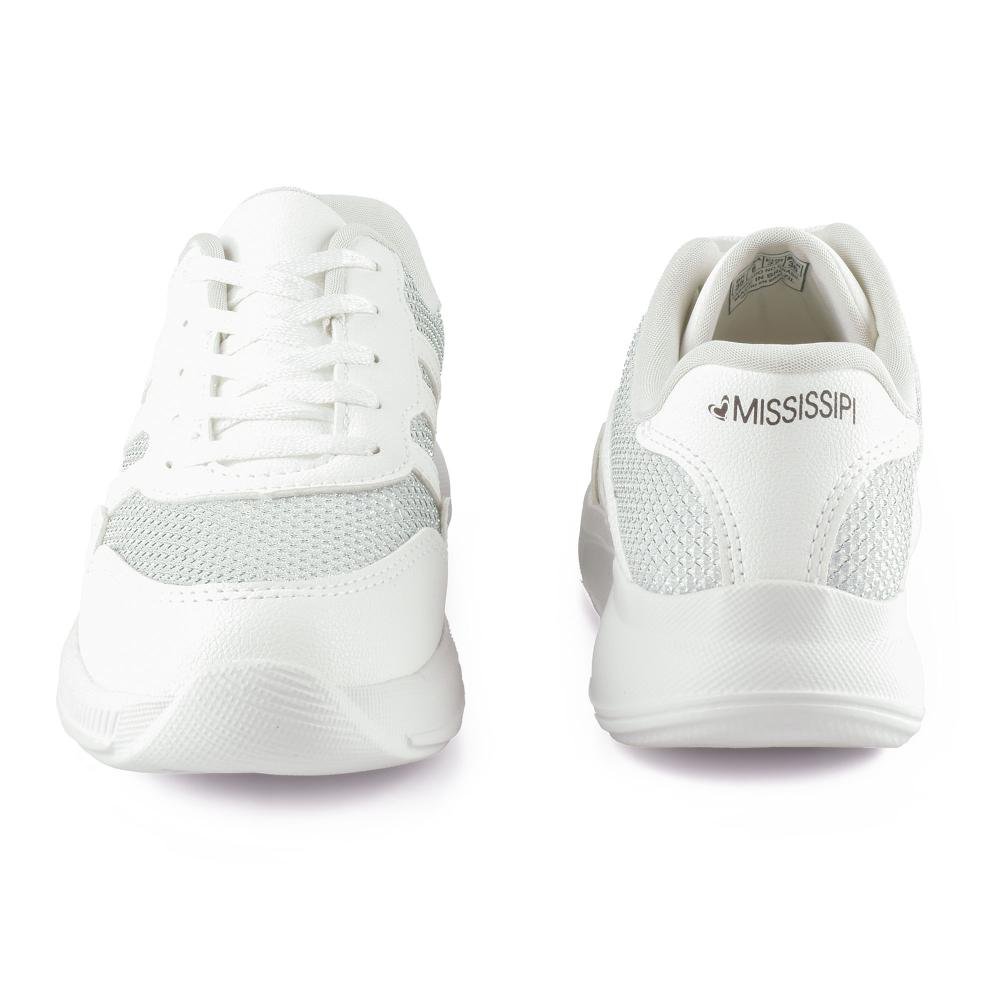 Tênis Mississipi Jogging Feminino J0011 Branco 6