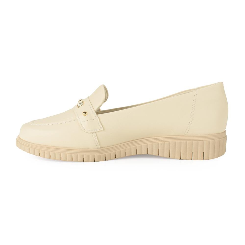 Sapato Campesí Loafer Feminino CP721 Bege Claro 4