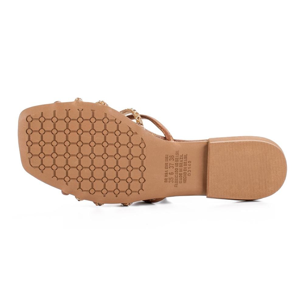 Slide Mississipi Feminina MF841 Bronze 5