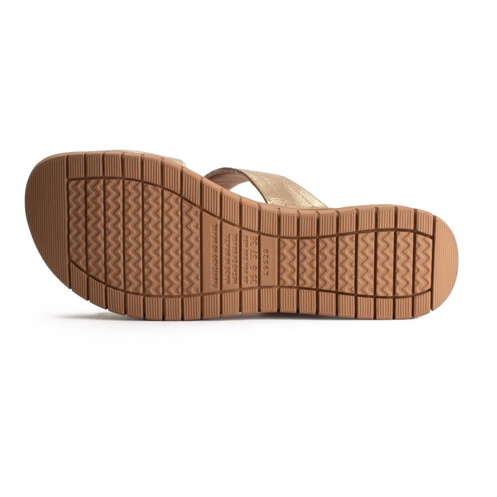 Tamanco Campesí Flatform Metalizado Feminina CP352 Metalizado/Ouro 5