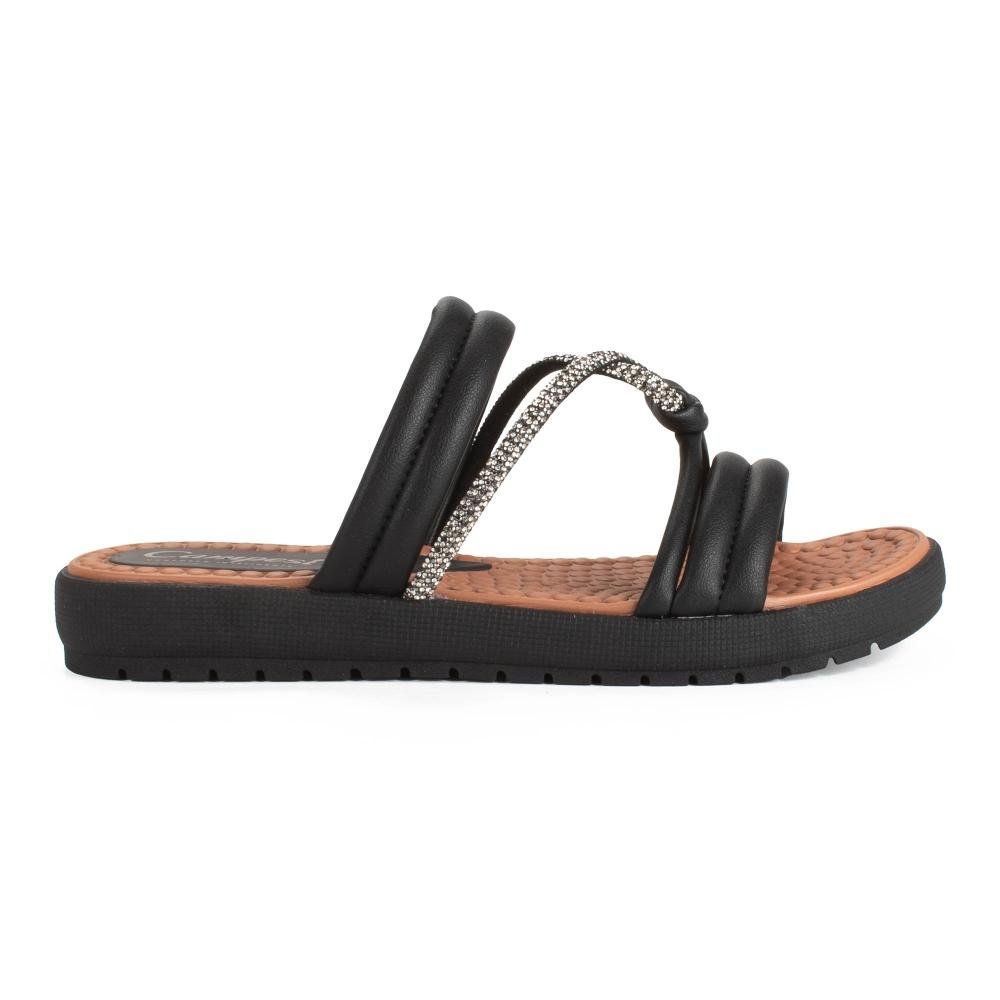 Tamanco Campesí Flatform Feminina CE181 Preto 3