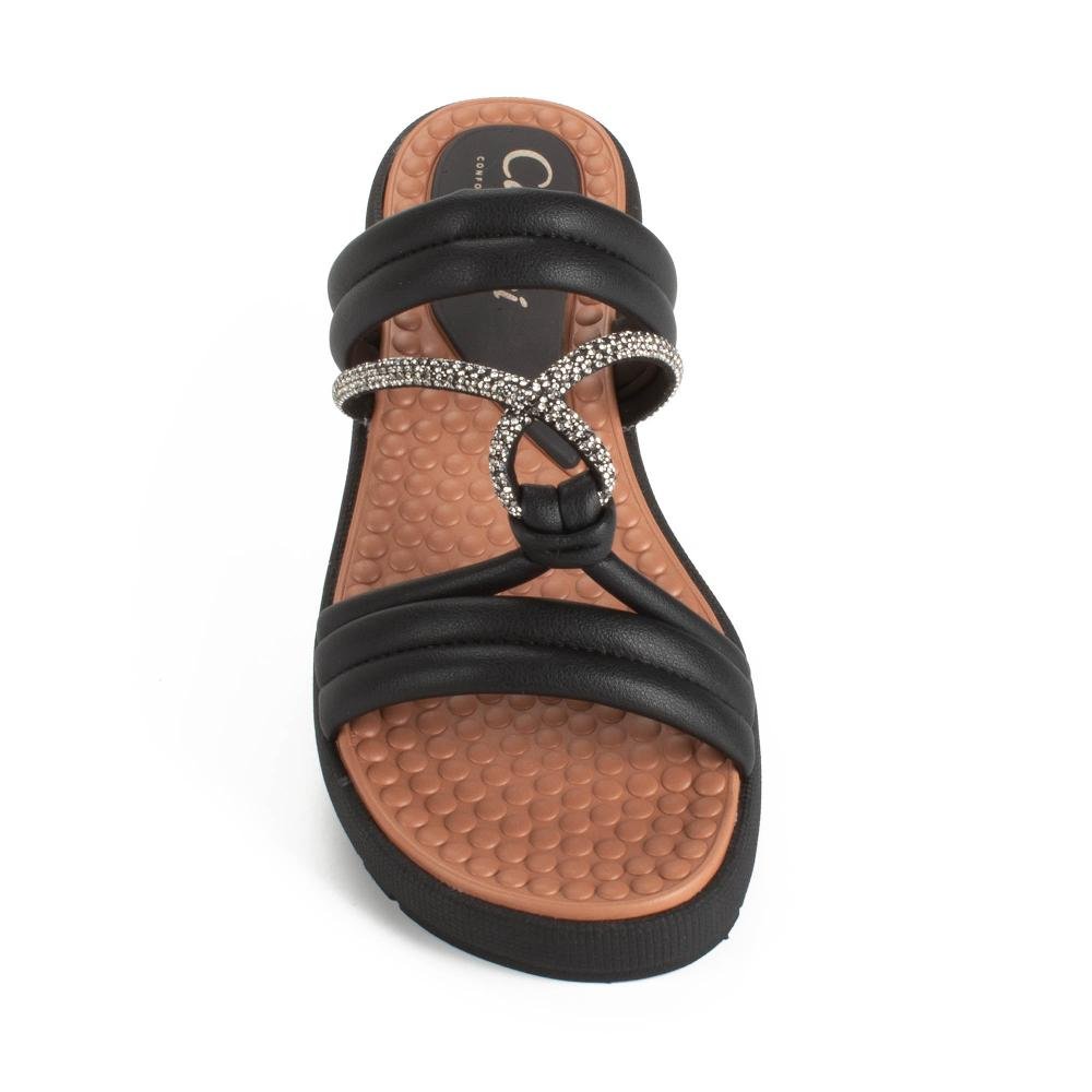 Tamanco Campesí Flatform Feminina CE181 Preto 6