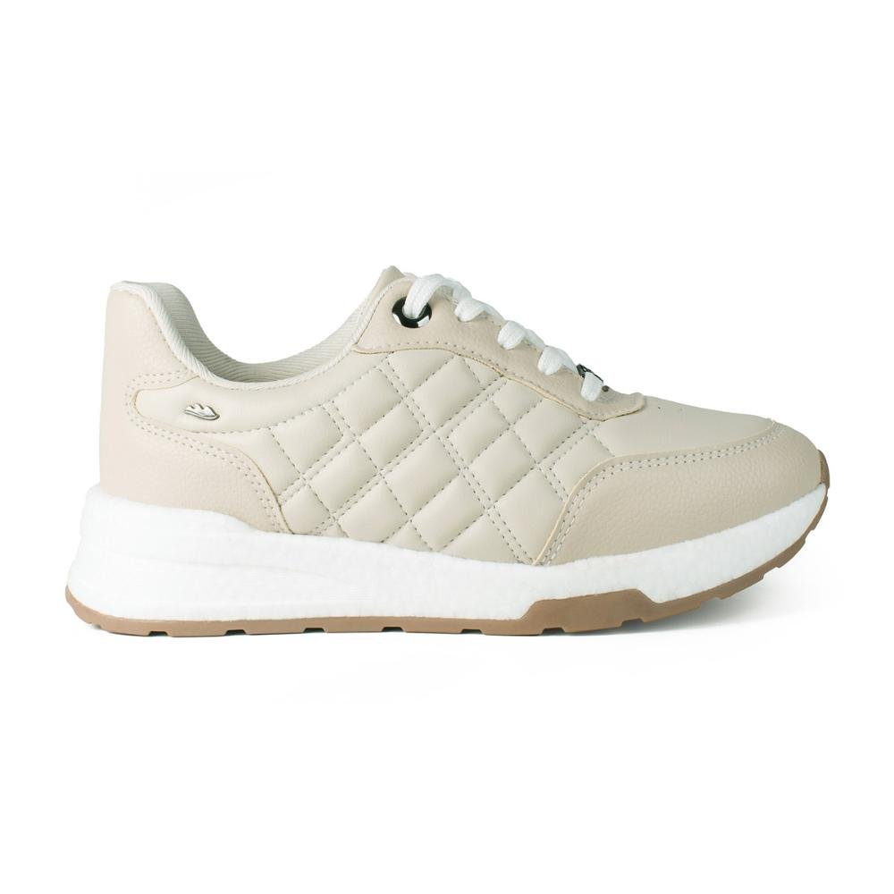 Tênis Dakota Casual Feminino D0714 Bege Claro 3