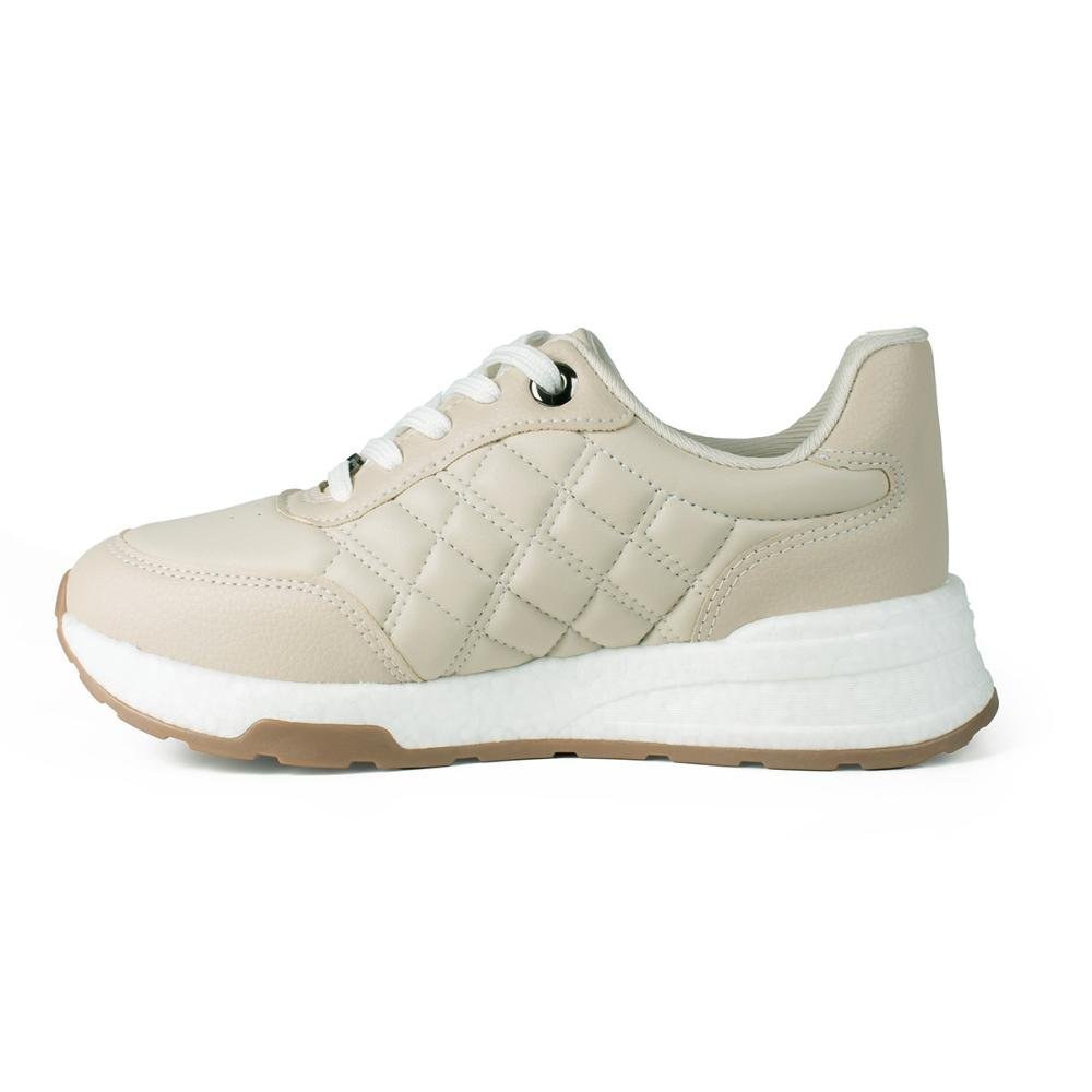 Tênis Dakota Casual Feminino D0714 Bege Claro 4