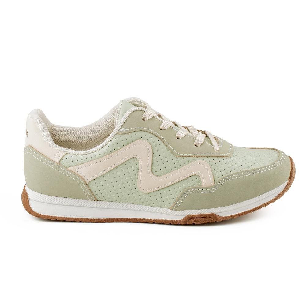 Tênis Mississipi Jogging Feminino MF581 Verde 3