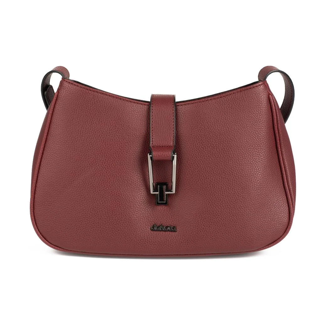 Bolsa Dakota Transversal Feminina DK191 Bordô 2