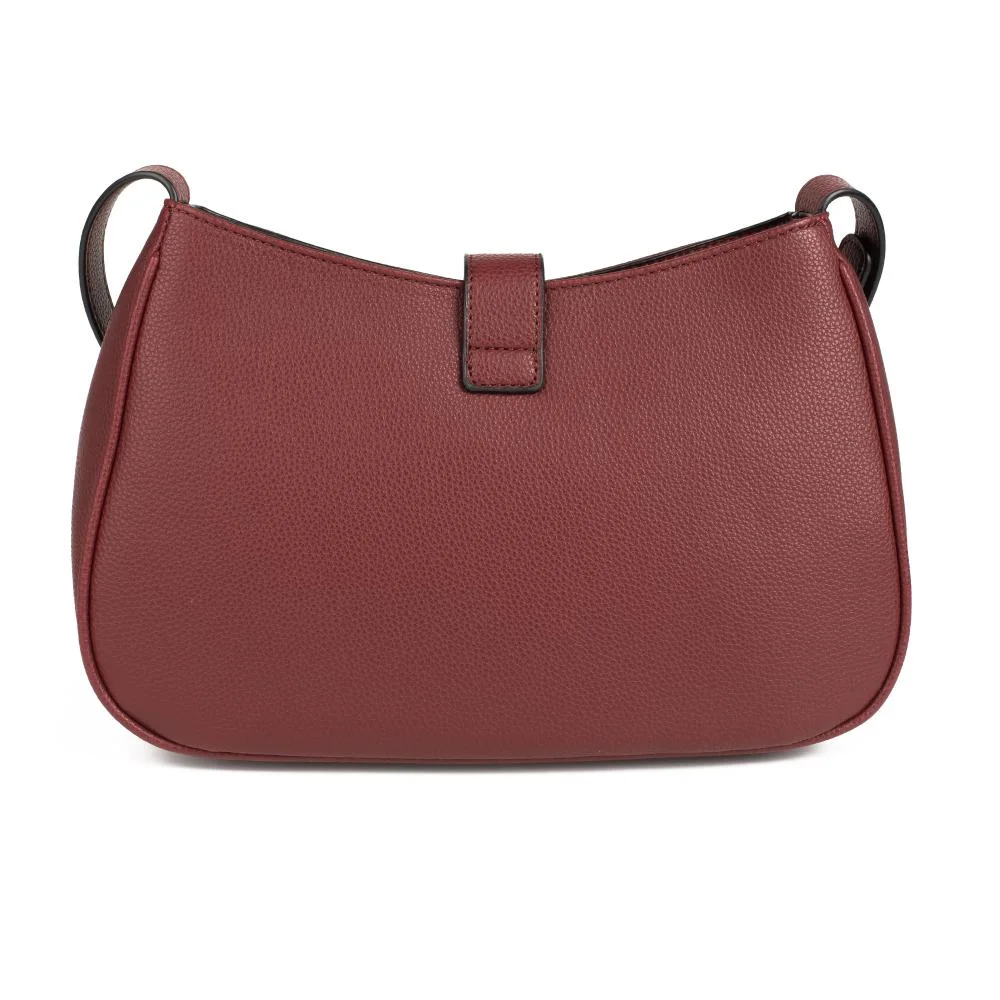 Bolsa Dakota Transversal Feminina DK191 Bordô 4
