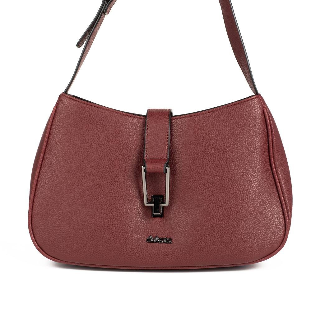 Bolsa Dakota Transversal Feminina DK191 Bordô 5