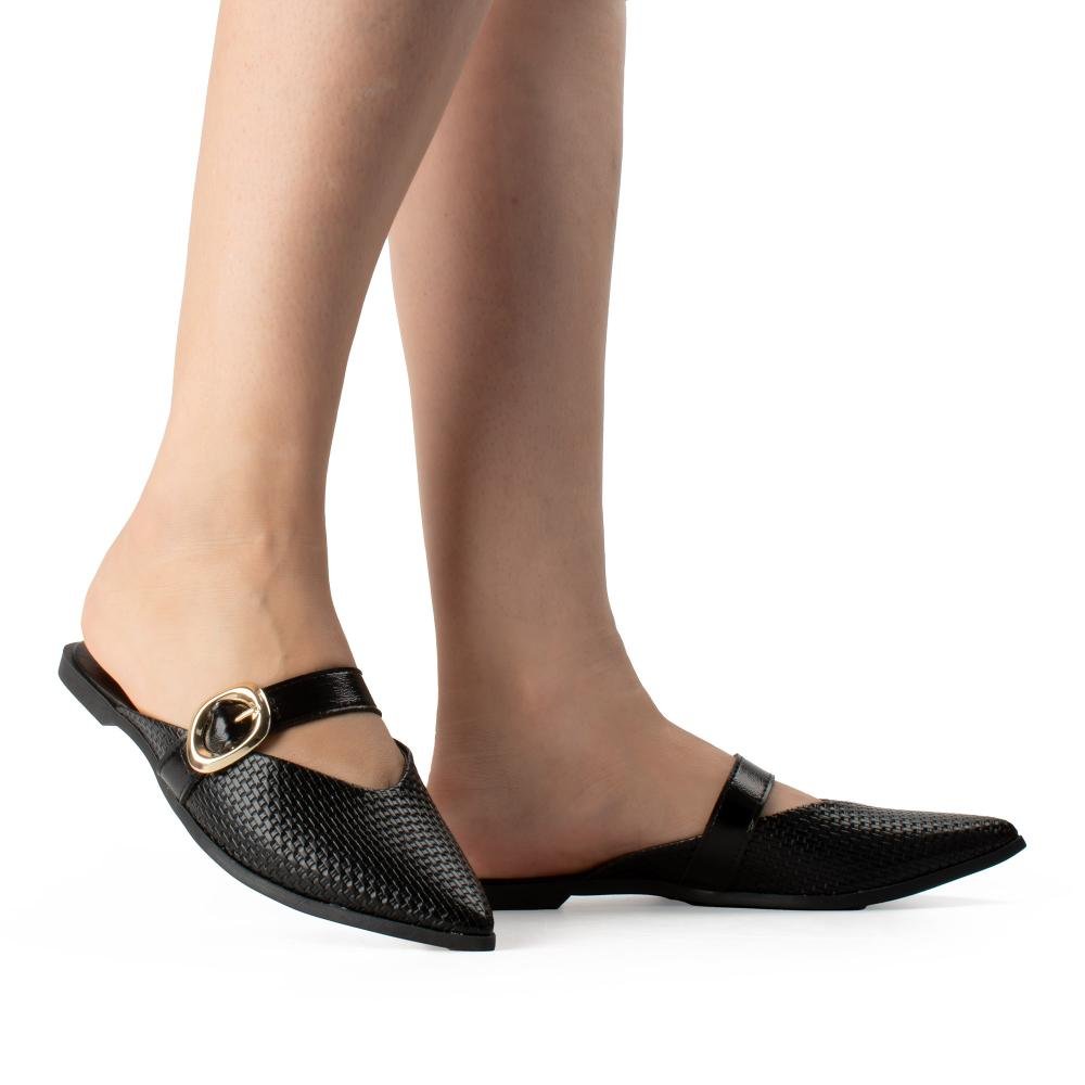 Mule Dakota Feminina D1051 Preto 2