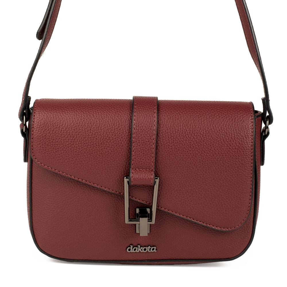 Bolsa Dakota Transversal Feminina DK192 Bordô 5