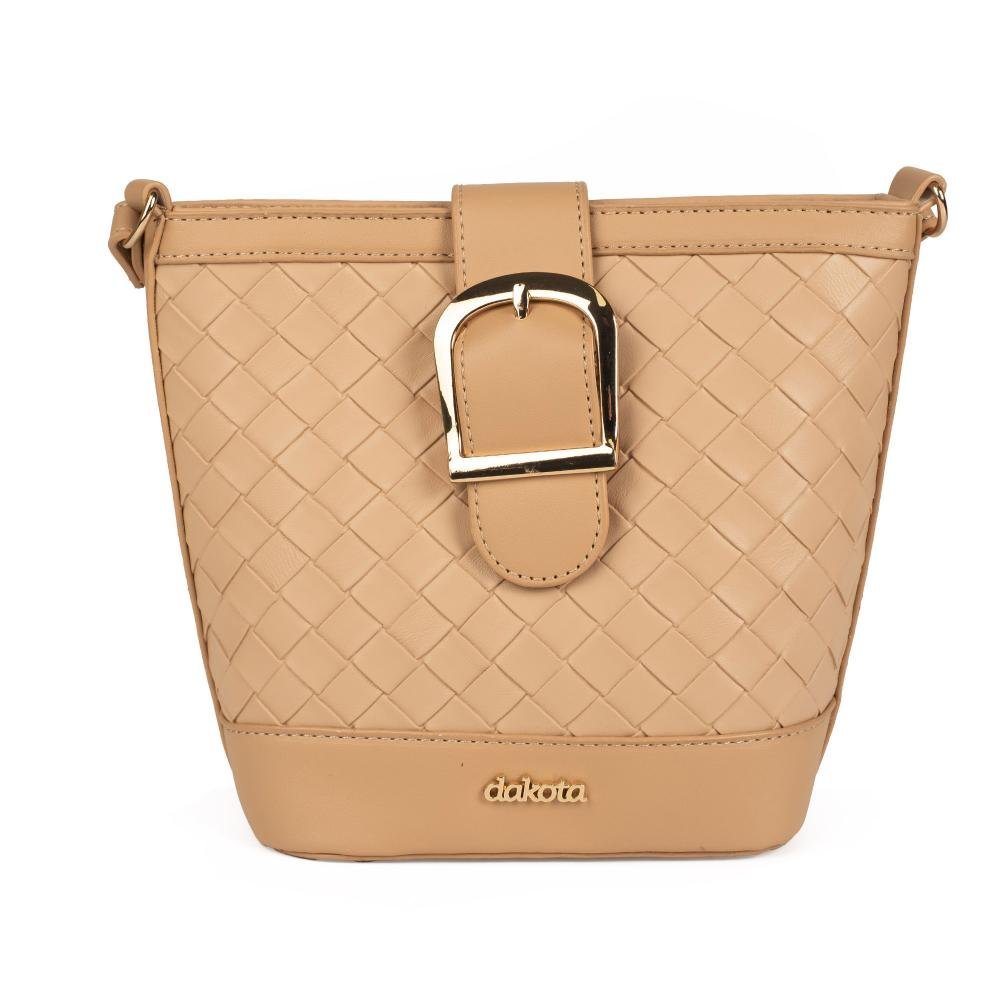 Bolsa Dakota Transversal Feminina DK184 Bege 2