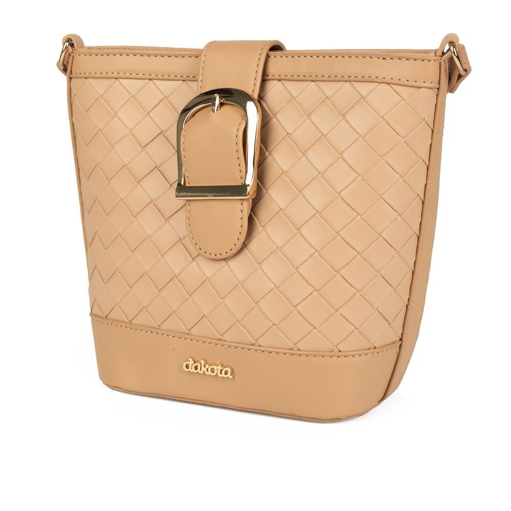 Bolsa Dakota Transversal Feminina DK184 Bege 3