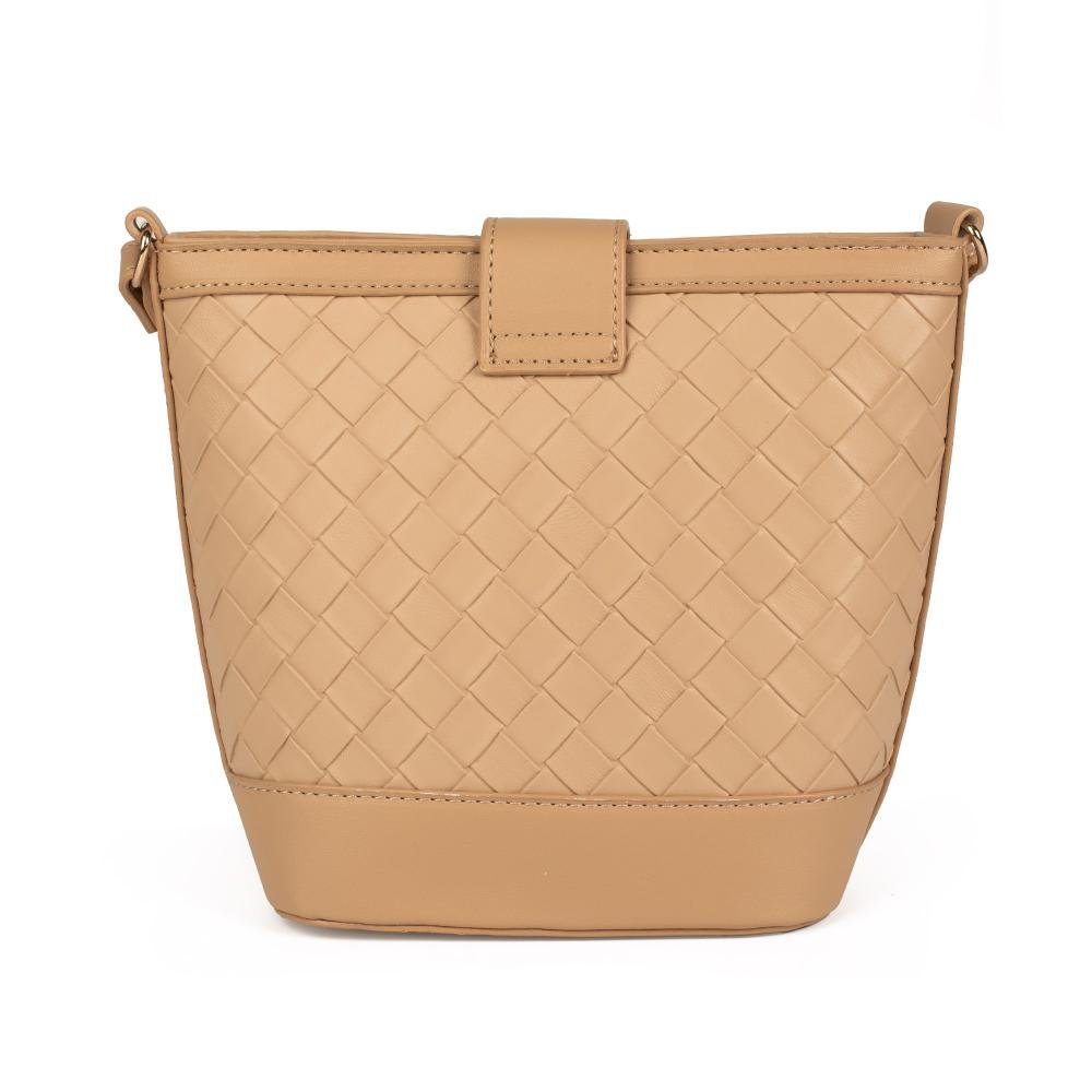 Bolsa Dakota Transversal Feminina DK184 Bege 4