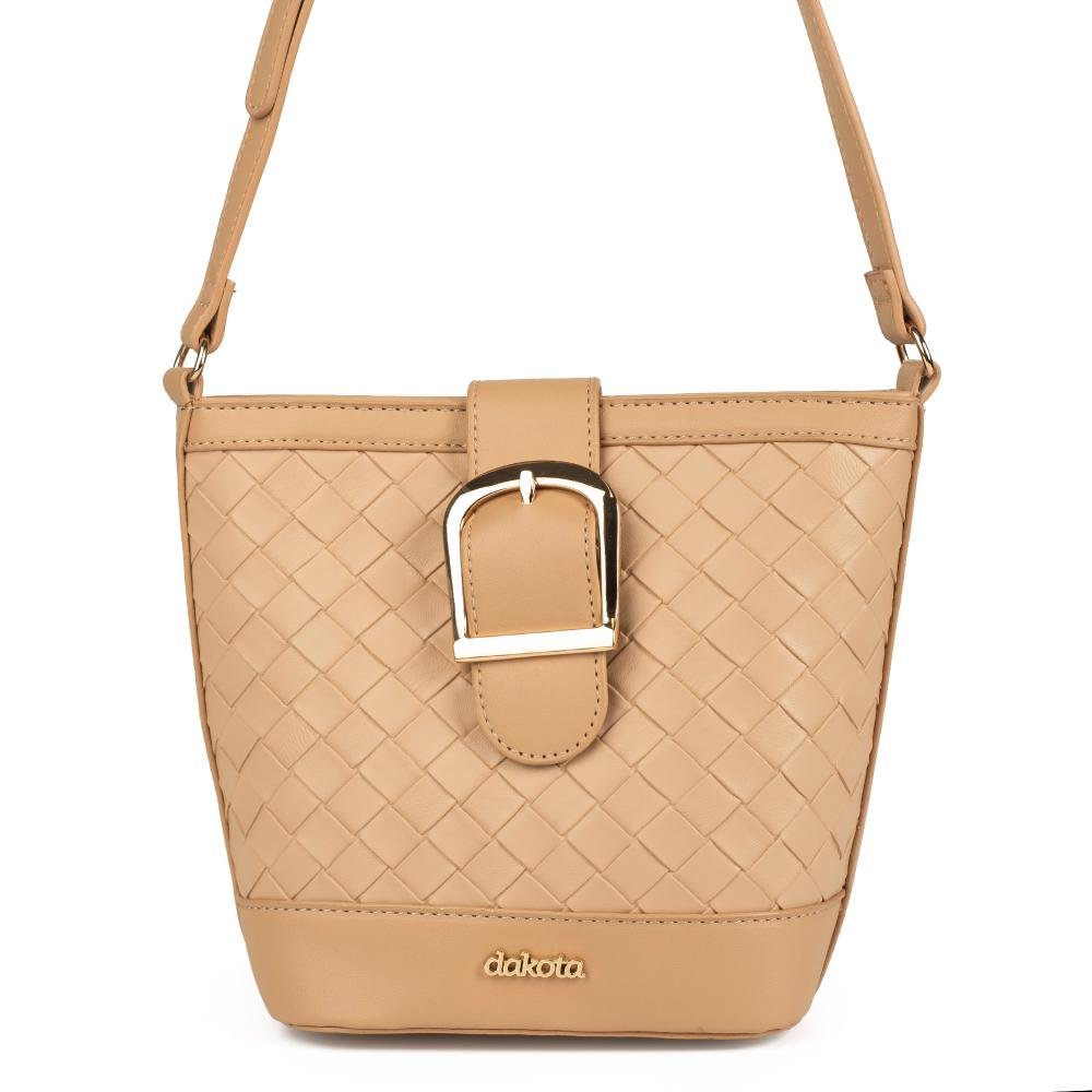 Bolsa Dakota Transversal Feminina DK184 Bege 5