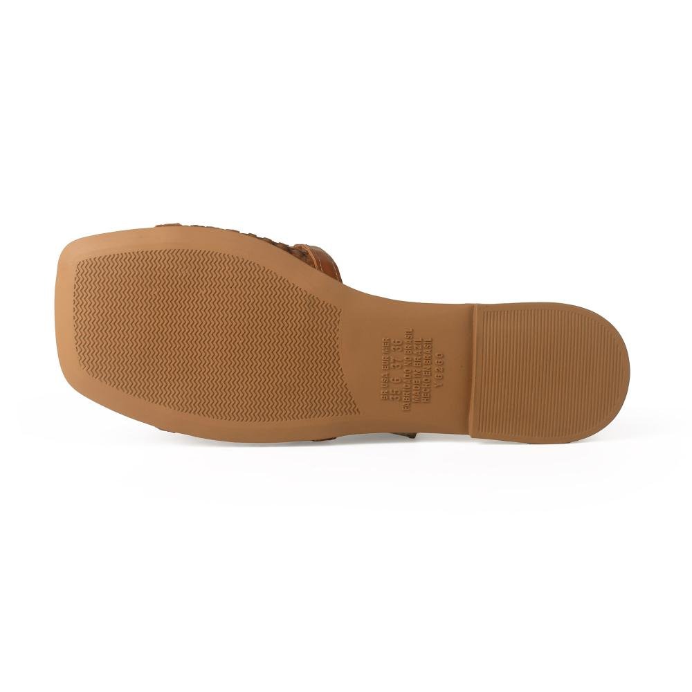 Slide Dakota Feminina Y9933 Caramelo 5