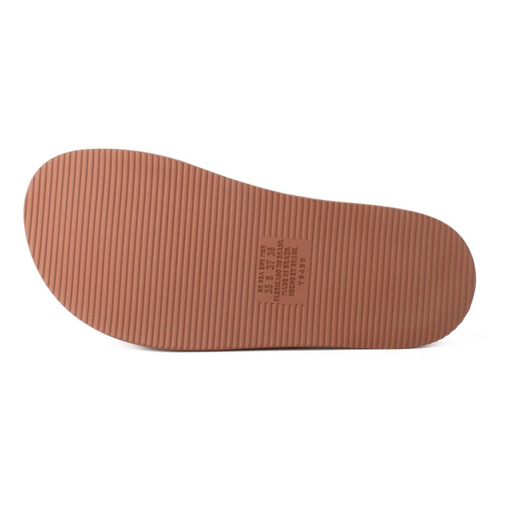 Slide Dakota Flatform Feminina Y9463 Caramelo 5