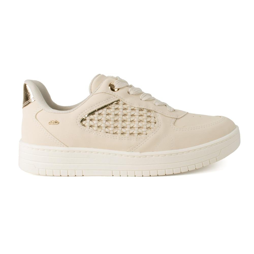 Tênis Dakota Casual Feminino D1041 Bege Claro 3