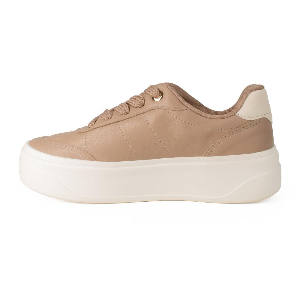 Tênis Dakota Flatform Feminino D0981 Marrom Claro 4