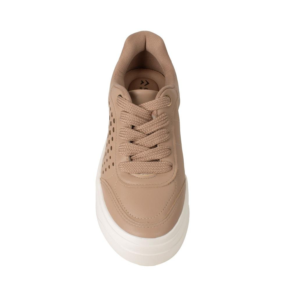 Tênis Dakota Flatform Feminino D0981 Marrom Claro 6