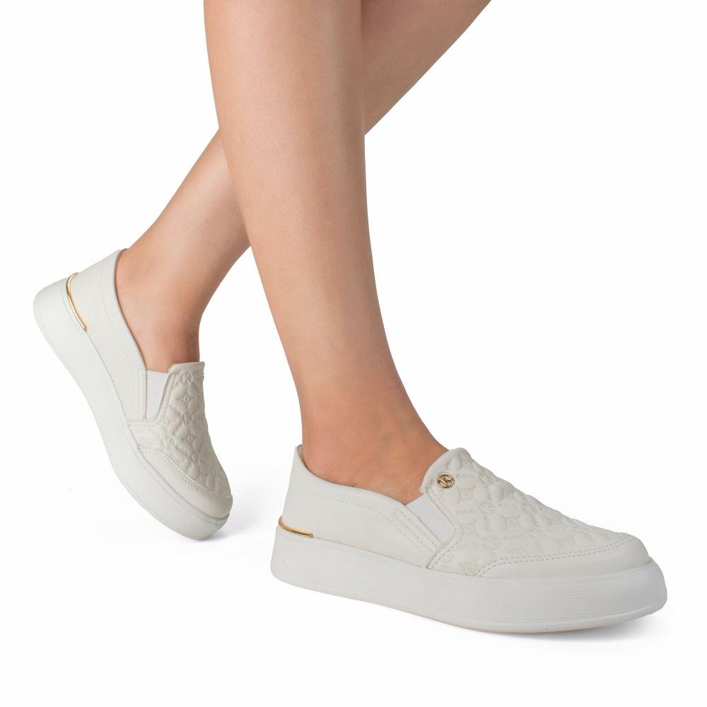 Tênis Kolosh Slip On Feminino C4283 Branco 2