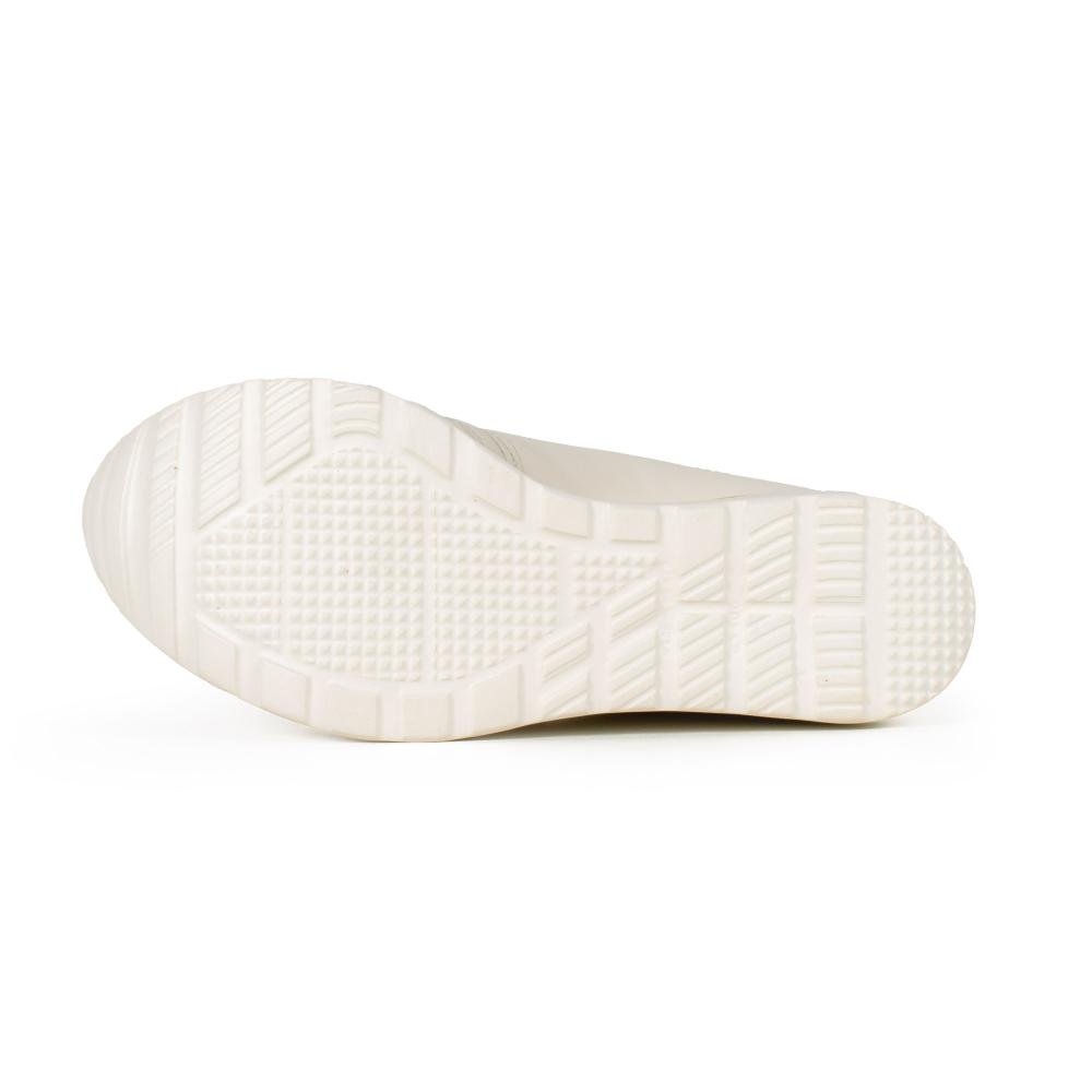 Tênis Kolosh Upper Slip On Feminino C1419A Bege Claro 5
