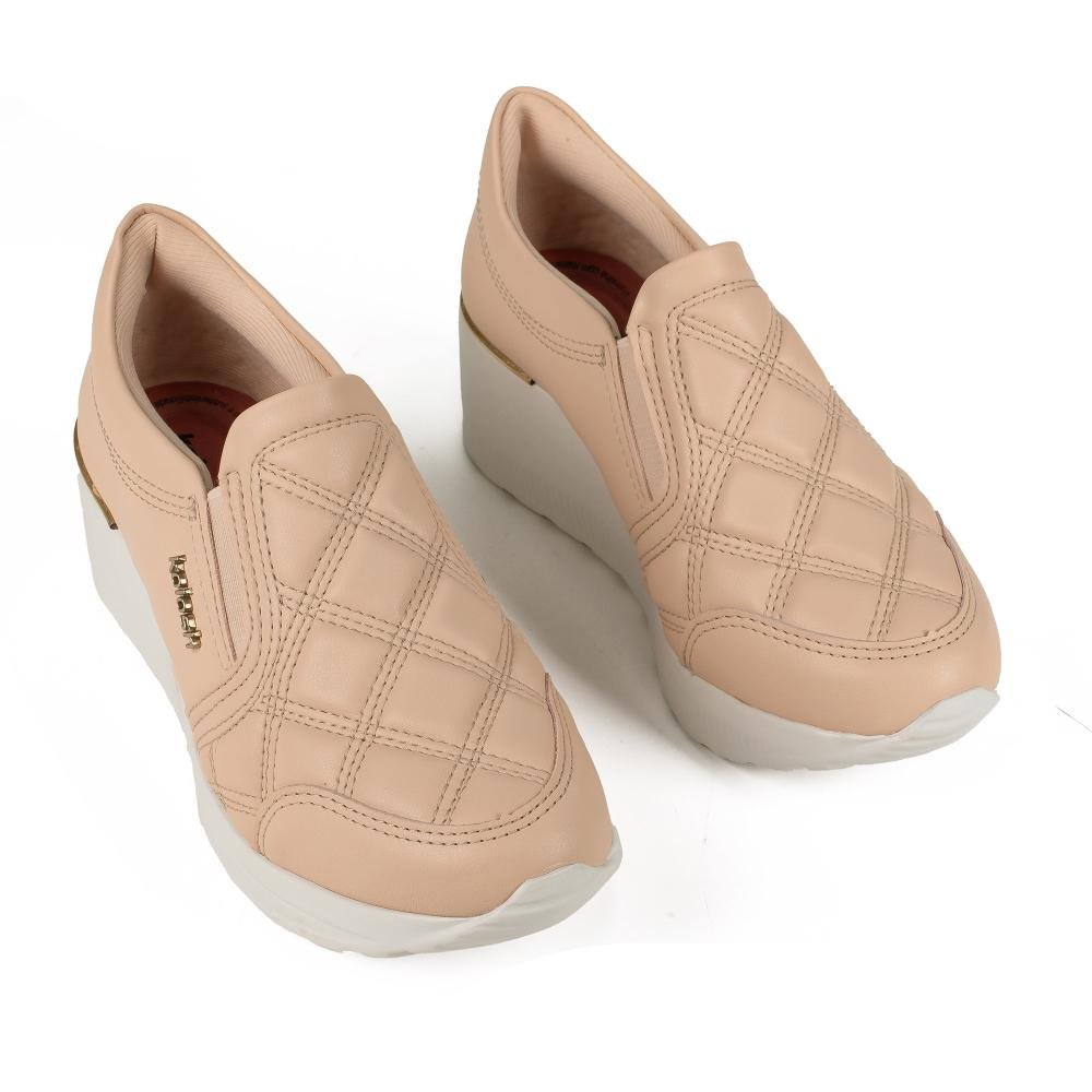 Tênis Kolosh Upper Slip On Feminino C1419A Bege 5