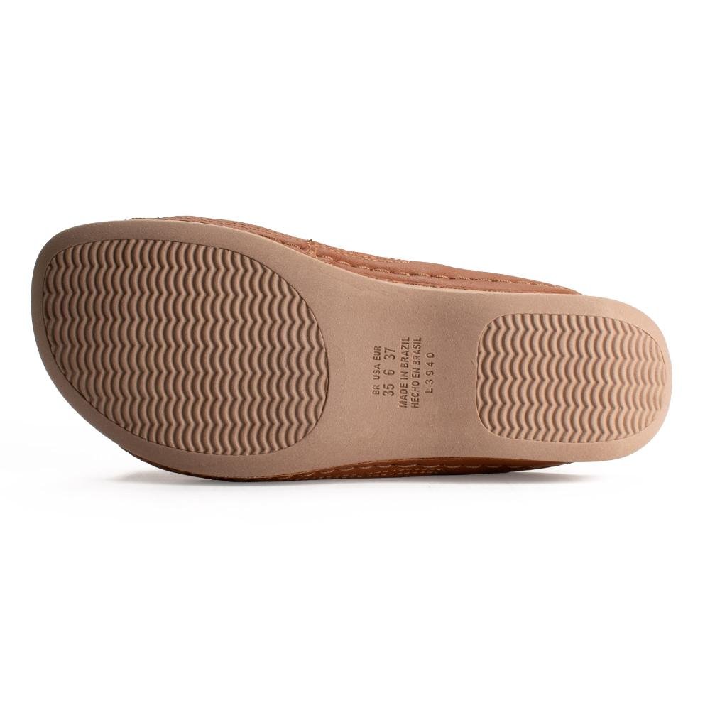 Sandália Campesí Slingback Feminina CP895 Caramelo 5