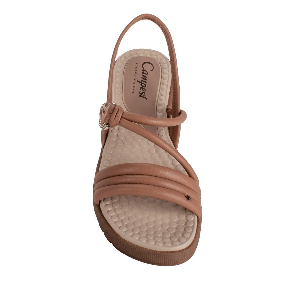Sandália Campesí Flatform Feminina CE182 Marrom 5