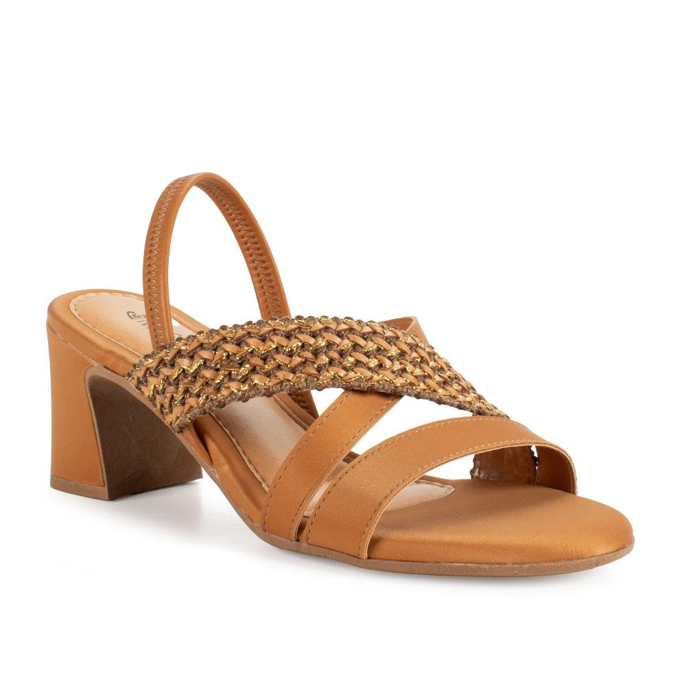 Sandália Mississipi de Salto Bloco Feminina MF941