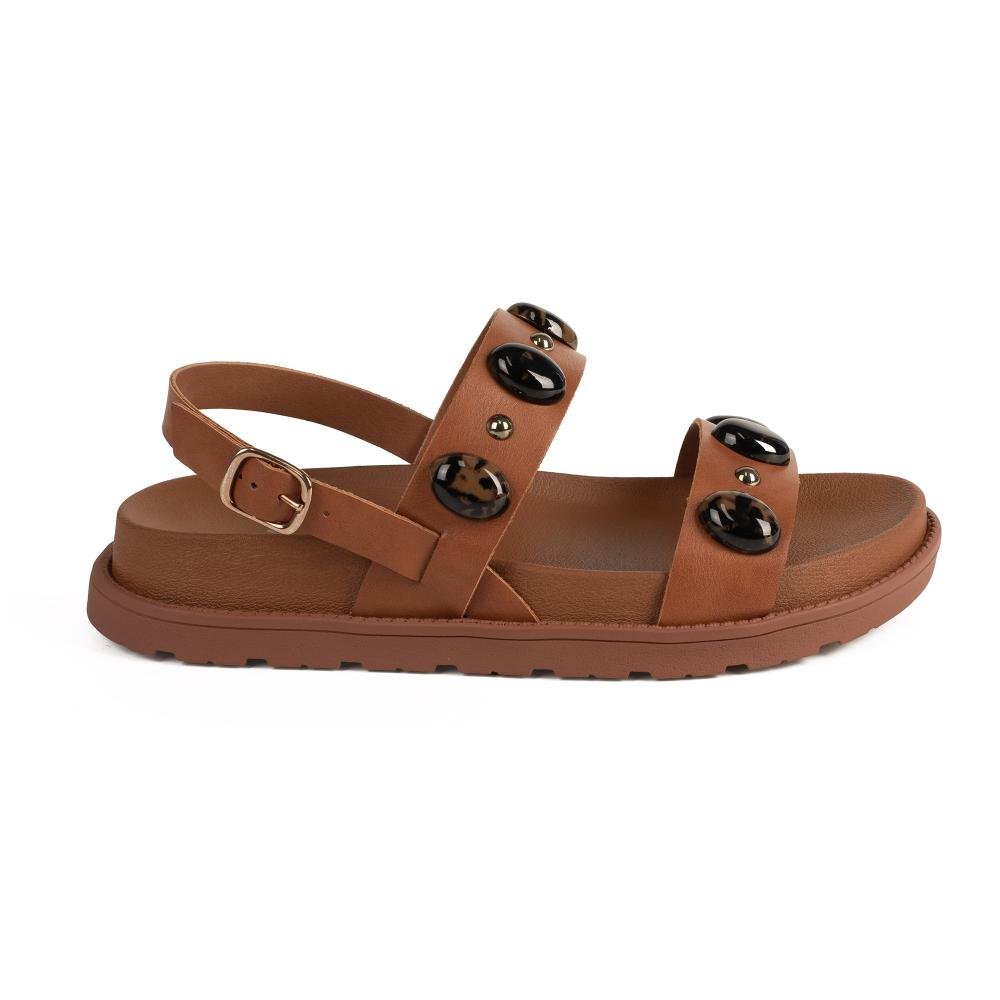 Sandália Dakota Flatform Feminina Y9162 Caramelo 3