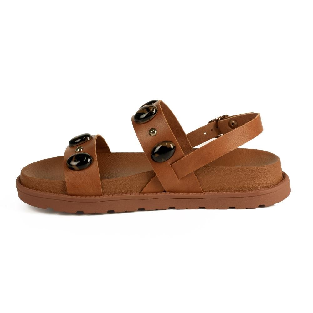 Sandália Dakota Flatform Feminina Y9162 Caramelo 4