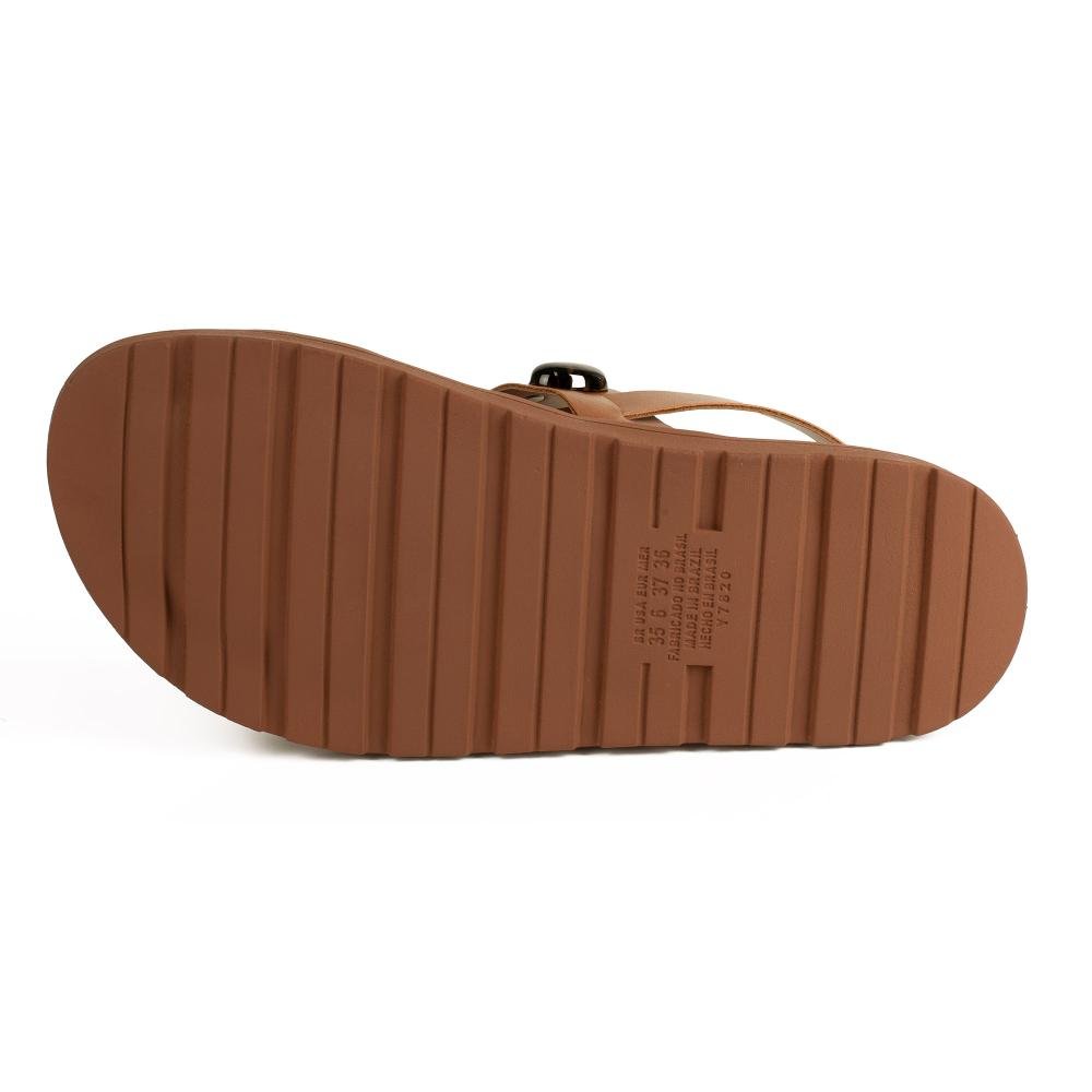 Sandália Dakota Flatform Feminina Y9162 Caramelo 5