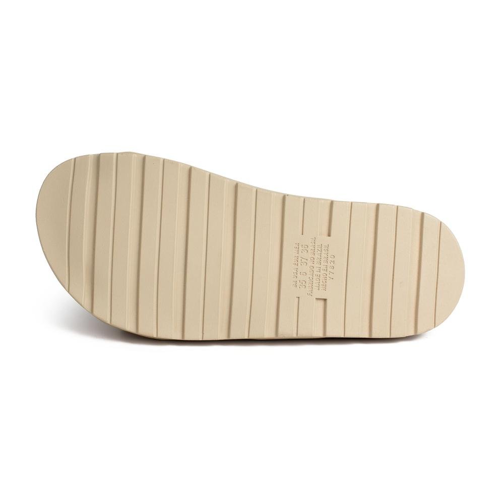 Slide Tanara Flatform Feminina T9213 Bege Claro 4