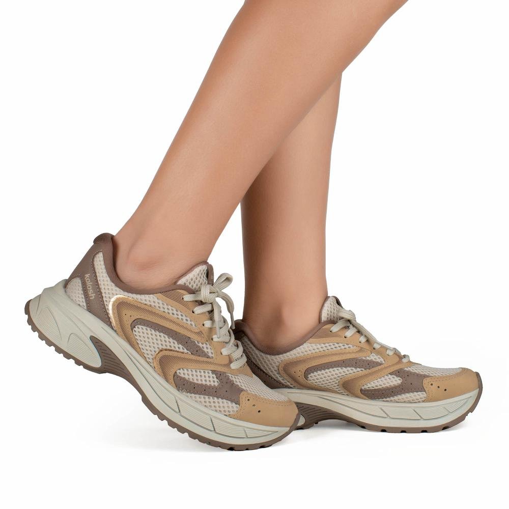 Tênis Kolosh Athletic Feminino C4261 Marrom 2