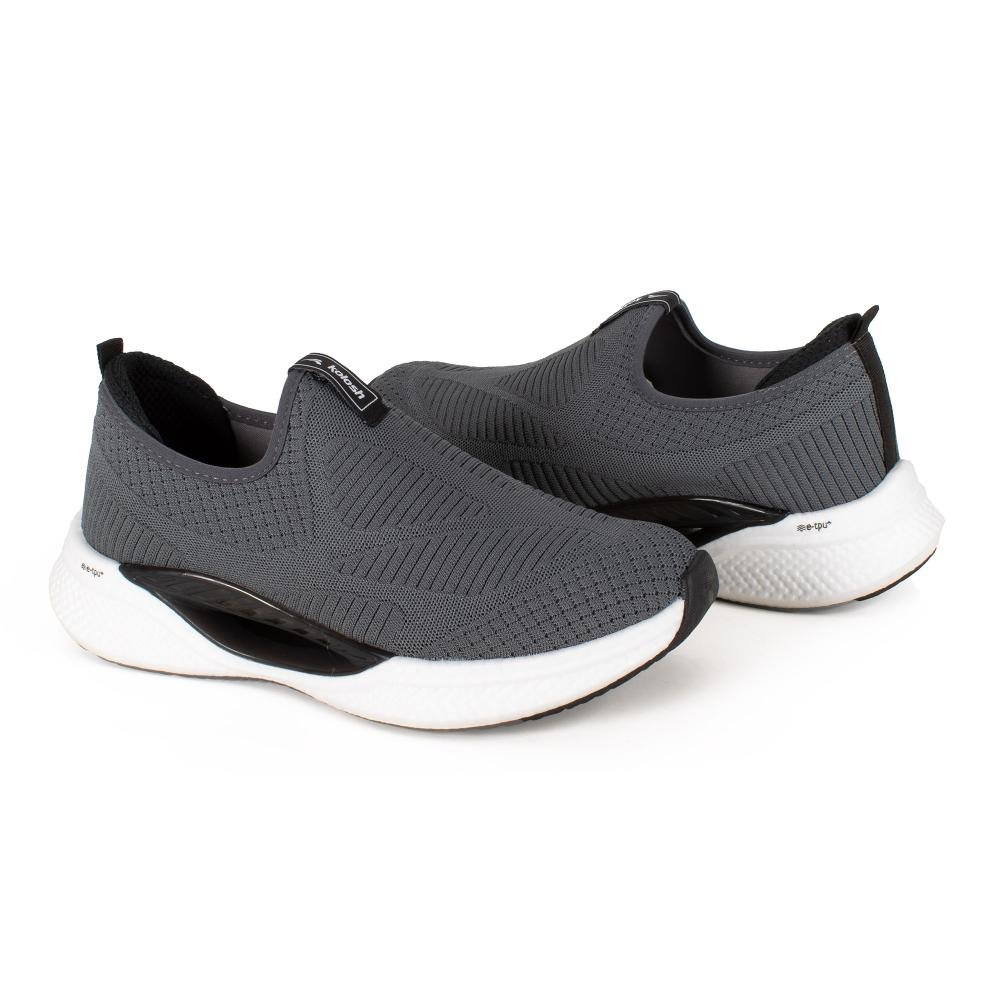 Tênis Kolosh Esportivo Masculino Slip On H3486 Cinza 5