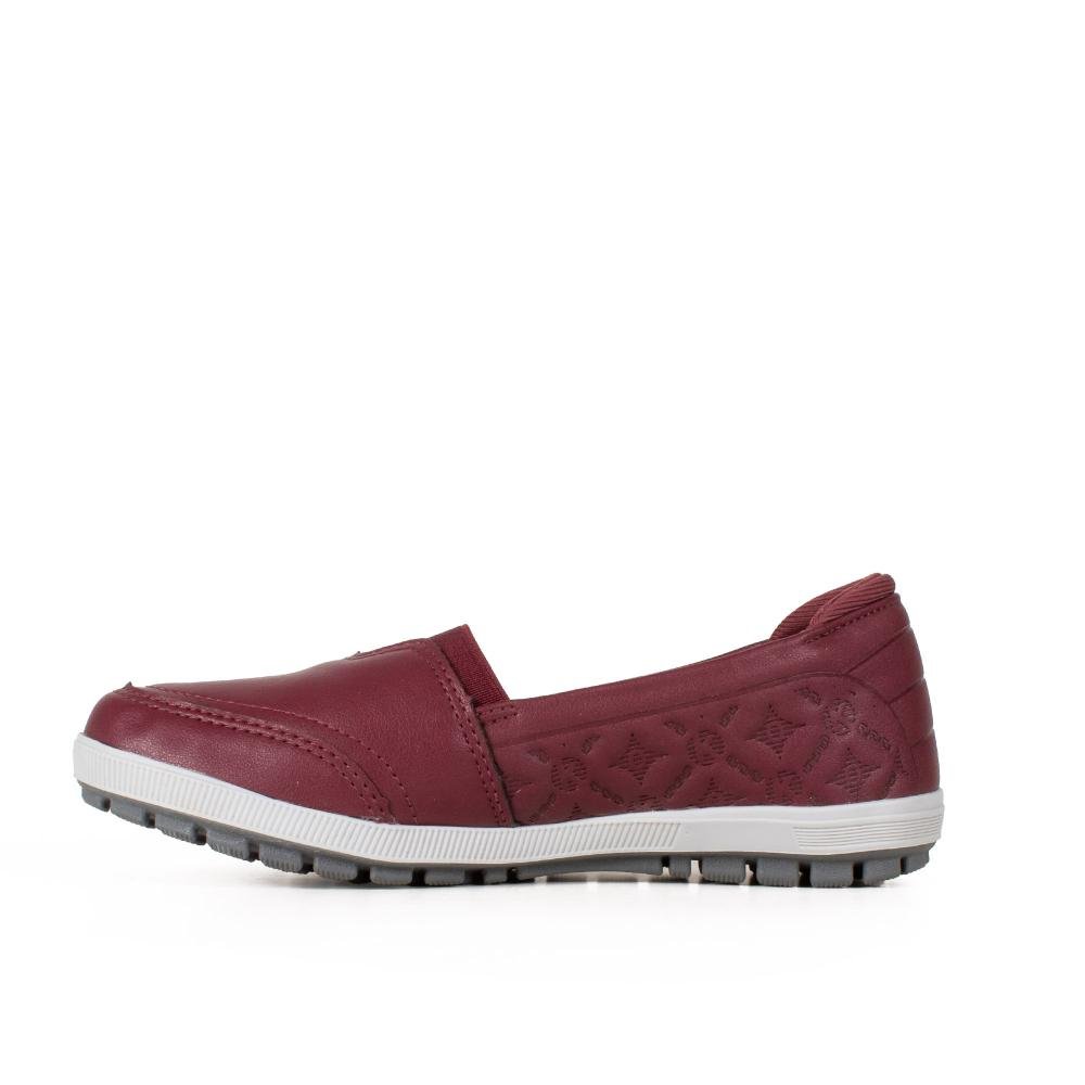 Tênis Kolosh Slip On Feminino C3509 Bordô 3