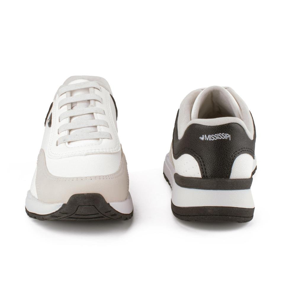 Tênis Mississipi Casual Feminino ME953 Branco 6