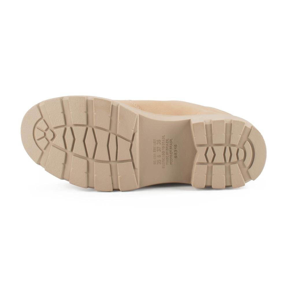 Bota Mississipi de Cano Curto Feminina MC822 Bege 4
