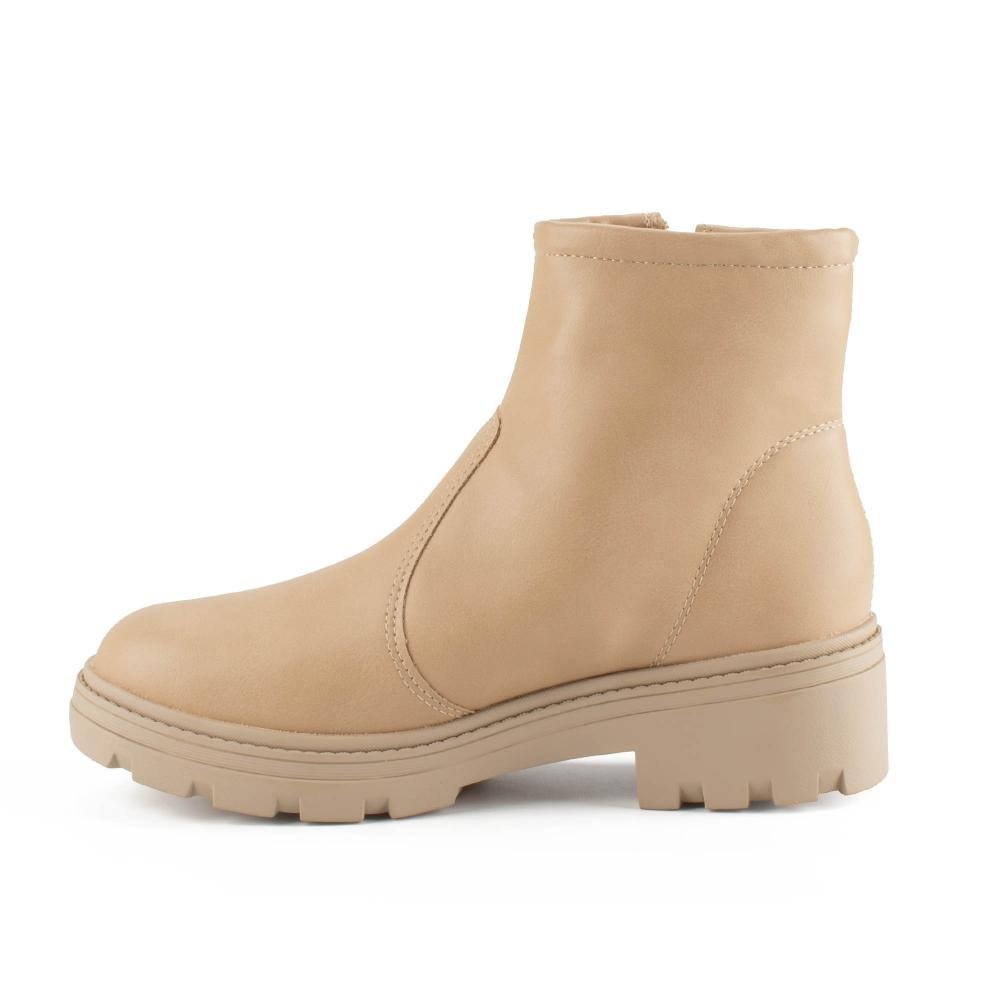 Bota Mississipi de Cano Curto Feminina MC822 Bege 3