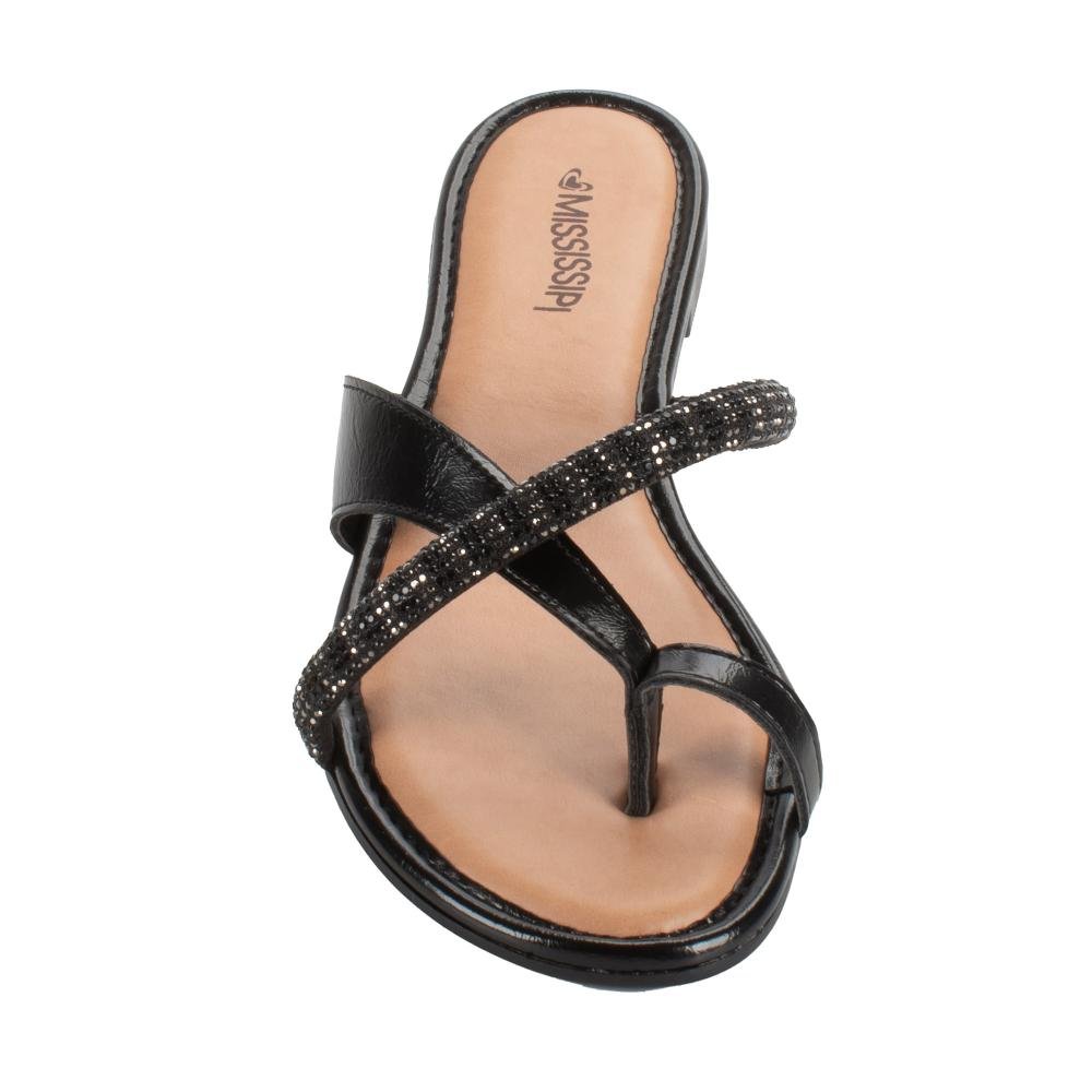 Chinelo Mississipi Feminina MF823 Preto 6