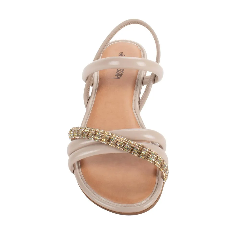 Sandália Mississipi Rasteira Feminina MF821 Bege 6