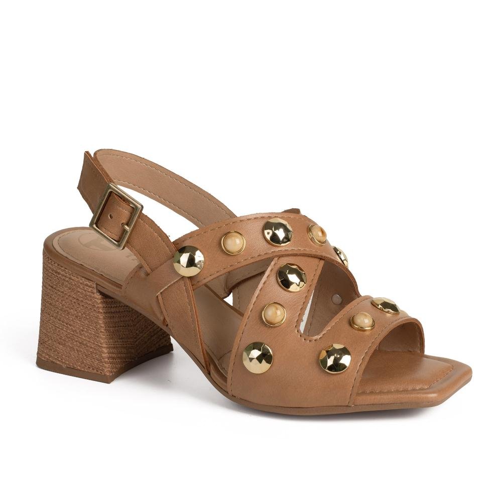 Sandália Tanara de Salto Bloco Feminina T9162